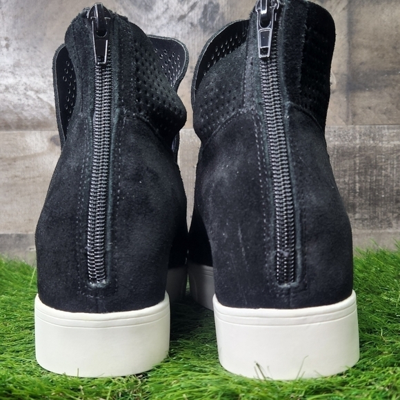 New Steve Madden WINNI Black suede Sz 10 - Picture 5 of 10
